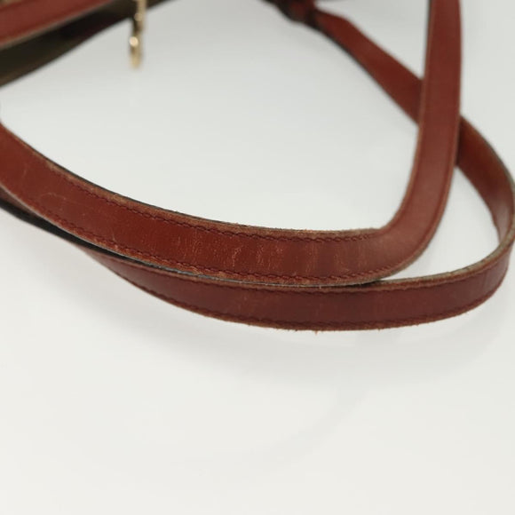 GUCCI GG Canvas Tote Bag Beige Gold 247209 Auth ep10749