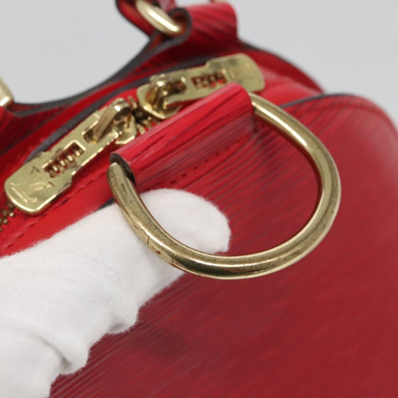 LOUIS VUITTON Epi Mabillon Backpack Castilian Red M52237 LV Auth ep10752