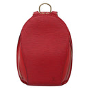 LOUIS VUITTON Epi Mabillon Backpack Castilian Red M52237 LV Auth ep10752-13