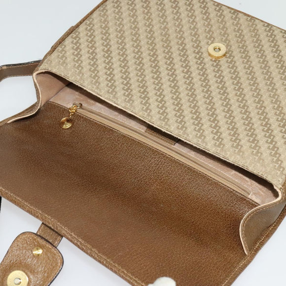 GUCCI Shoulder Bag Canvas Beige Gold 001 113 0613 Auth ep10753