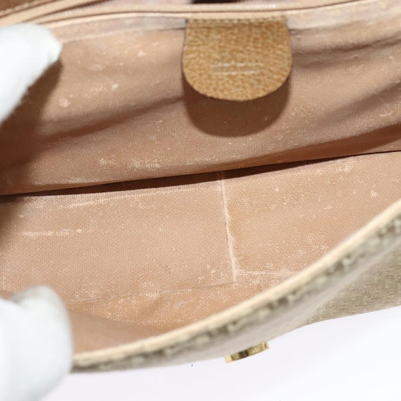 GUCCI Shoulder Bag Canvas Beige Gold 001 113 0613 Auth ep10753