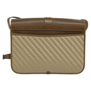 GUCCI Shoulder Bag Canvas Beige Gold 001 113 0613 Auth ep10753-3