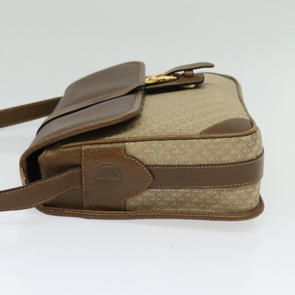 GUCCI Shoulder Bag Canvas Beige Gold 001 113 0613 Auth ep10753