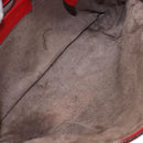 BOTTEGA VENETA INTRECCIATO Shoulder Bag Leather Red Auth ep10760-11