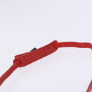 BOTTEGA VENETA INTRECCIATO Shoulder Bag Leather Red Auth ep10760-8