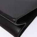 GUCCI Shoulder Bag Patent leather Brown Silver 001 3034 1705 Auth ep10769-12