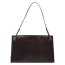 GUCCI Shoulder Bag Patent leather Brown Silver 001 3034 1705 Auth ep10769-3