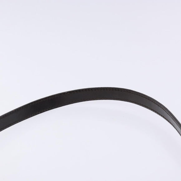 GUCCI Shoulder Bag Patent leather Brown Silver 001 3034 1705 Auth ep10769