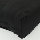 GUCCI Bamboo Hand Bag Nylon 2way Black Silver 000 2265 0581 Auth ep10773-14