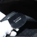 GUCCI Bamboo Hand Bag Nylon 2way Black Silver 000 2265 0581 Auth ep10773-17