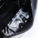 GUCCI Shoulder Bag Patent leather Black Silver 007 2046 0250 Auth ep10775-10