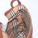 Burberrys Shoulder Bag Leather Brown Gold Auth ep10776-18