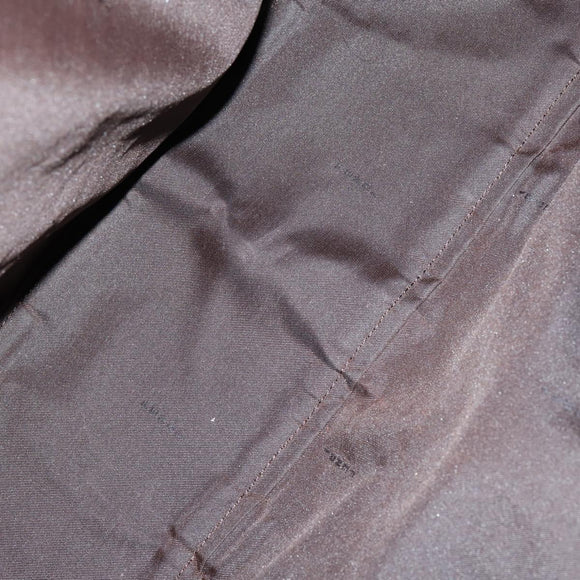 FENDI Zucca Canvas Boston Bag Black Brown Auth ep10777