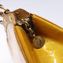 LOUIS VUITTON Monogram Vernis Blair MM Bag 2way Beige Poodle M91755 Auth ep10787-18