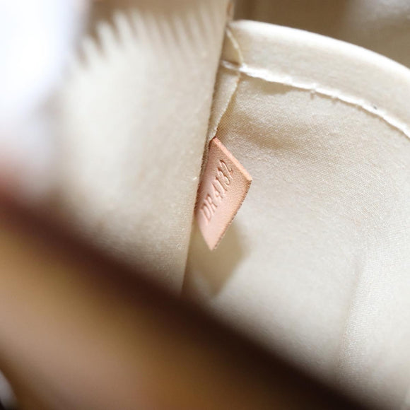 LOUIS VUITTON Monogram Vernis Blair MM Bag 2way Beige Poodle M91755 Auth ep10787