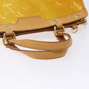 LOUIS VUITTON Monogram Vernis Blair MM Bag 2way Beige Poodle M91755 Auth ep10787-7