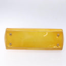 LOUIS VUITTON Monogram Vernis Blair MM Bag 2way Beige Poodle M91755 Auth ep10787-5