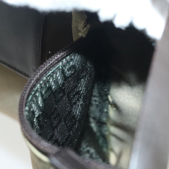 GUCCI Waist bag Canvas Beige Silver 28566 Auth ep10792