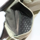 GUCCI Waist bag Canvas Beige Silver 28566 Auth ep10792-22