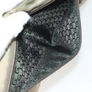 GUCCI Waist bag Canvas Beige Silver 28566 Auth ep10792-23