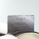 GUCCI Waist bag Canvas Beige Silver 28566 Auth ep10792-12