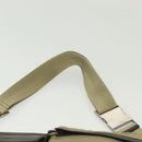 GUCCI Waist bag Canvas Beige Silver 28566 Auth ep10792-8