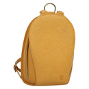 LOUIS VUITTON Epi Mabillon Backpack Yellow M52239 LV Auth ep10799-1