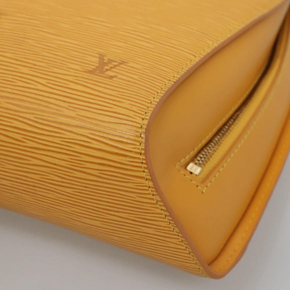 LOUIS VUITTON Epi Mabillon Backpack Yellow M52239 LV Auth ep10799