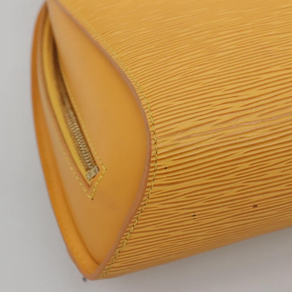 LOUIS VUITTON Epi Mabillon Backpack Yellow M52239 LV Auth ep10799