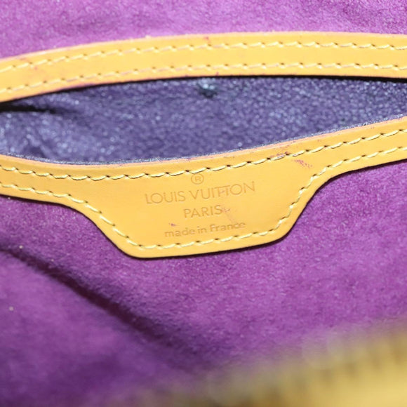 LOUIS VUITTON Epi Mabillon Backpack Yellow M52239 LV Auth ep10799