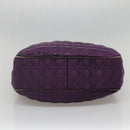 Christian Dior Canage Tote Bag Nylon Purple Silver Auth ep10801-5