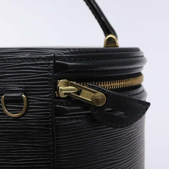LOUIS VUITTON Epi Cannes Hand Bag Black M48032 LV Auth ep10803