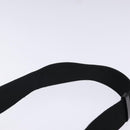 Christian Dior Trotter Canvas Shoulder Bag Black Silver Auth ep10805-14