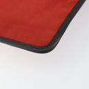 GUCCI Shoulder Bag Nylon Red Silver 019 0348 Auth ep10806-12