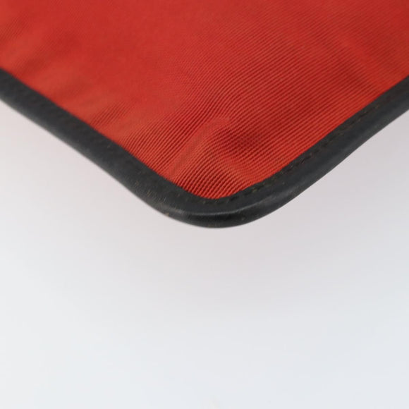 GUCCI Shoulder Bag Nylon Red Silver 019 0348 Auth ep10806