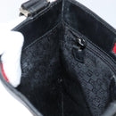 GUCCI Shoulder Bag Nylon Red Silver 019 0348 Auth ep10806-18