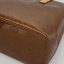 LOUIS VUITTON Monogram Vernis Reade PM Hand Bag Bronze M91146 LV Auth ep10810-9