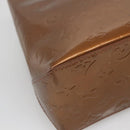 LOUIS VUITTON Monogram Vernis Reade PM Hand Bag Bronze M91146 LV Auth ep10810-16