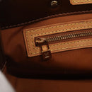 LOUIS VUITTON Monogram Vernis Reade PM Hand Bag Bronze M91146 LV Auth ep10810-17