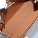 LOUIS VUITTON Monogram Vernis Reade PM Hand Bag Bronze M91146 LV Auth ep10810-11