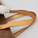 LOUIS VUITTON Monogram Vernis Reade PM Hand Bag Bronze M91146 LV Auth ep10810-8