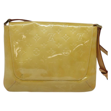 LOUIS VUITTON Monogram Vernis Thompson Street Bag Beige M91301 LV Auth ep10811 - 0