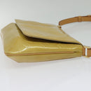 LOUIS VUITTON Monogram Vernis Thompson Street Bag Beige M91301 LV Auth ep10811-4