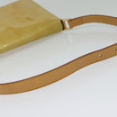 LOUIS VUITTON Monogram Vernis Thompson Street Bag Beige M91301 LV Auth ep10811-7