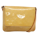 LOUIS VUITTON Monogram Vernis Thompson Street Bag Beige M91301 LV Auth ep10819-1