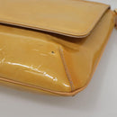 LOUIS VUITTON Monogram Vernis Thompson Street Bag Beige M91301 LV Auth ep10819-9