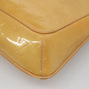 LOUIS VUITTON Monogram Vernis Thompson Street Bag Beige M91301 LV Auth ep10819-15