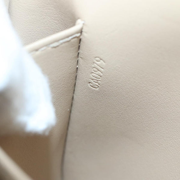 LOUIS VUITTON Monogram Vernis Thompson Street Bag Beige M91301 LV Auth ep10819