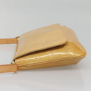 LOUIS VUITTON Monogram Vernis Thompson Street Bag Beige M91301 LV Auth ep10819-3