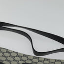 GUCCI GG Supreme Shoulder Bag PVC Navy Gold Auth ep10820-8